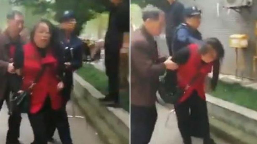 La mujer fue inmediatamente detenida y se le inició una causa judicial. (Captura).