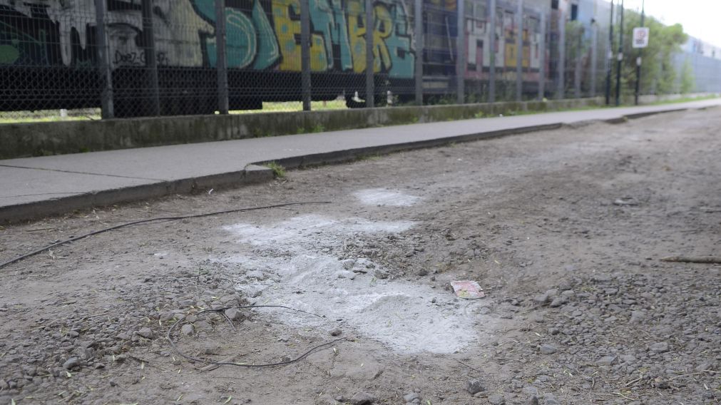 La dejaron tirada en este lugar. (Crónica/Pérez Re)