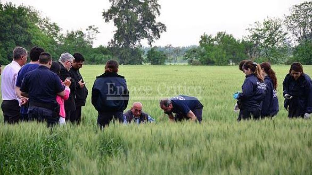 Los policías se encontraron con una escena macabra.
