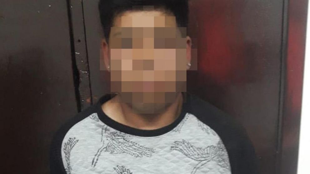 Unos de los pibes que asaltó a la anciana que murió de un ataque el corazón.