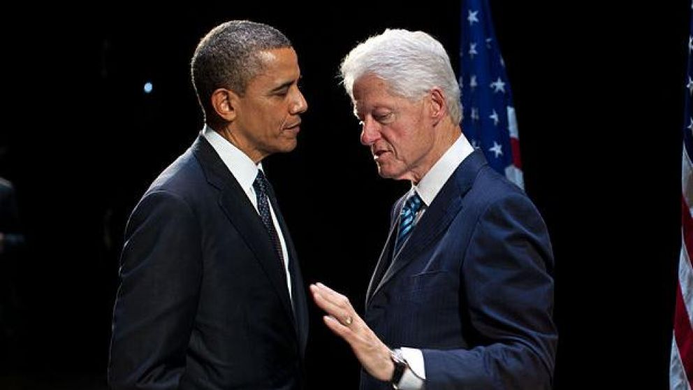 Obama y Clinton, ¿objetivos de un atentado? (Archivo).