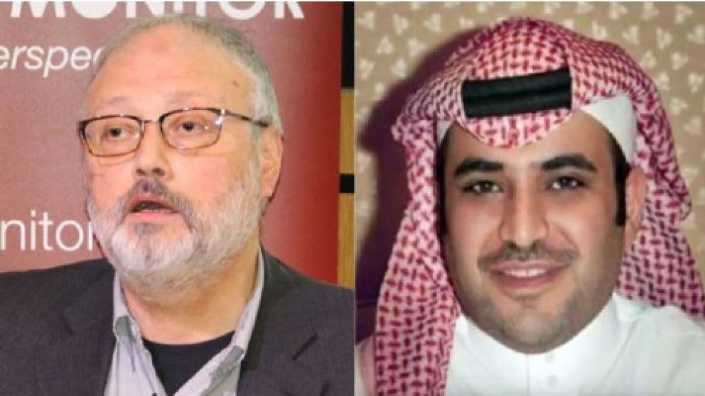 El periodista asesinado y quien habría ordenado la ejecución.