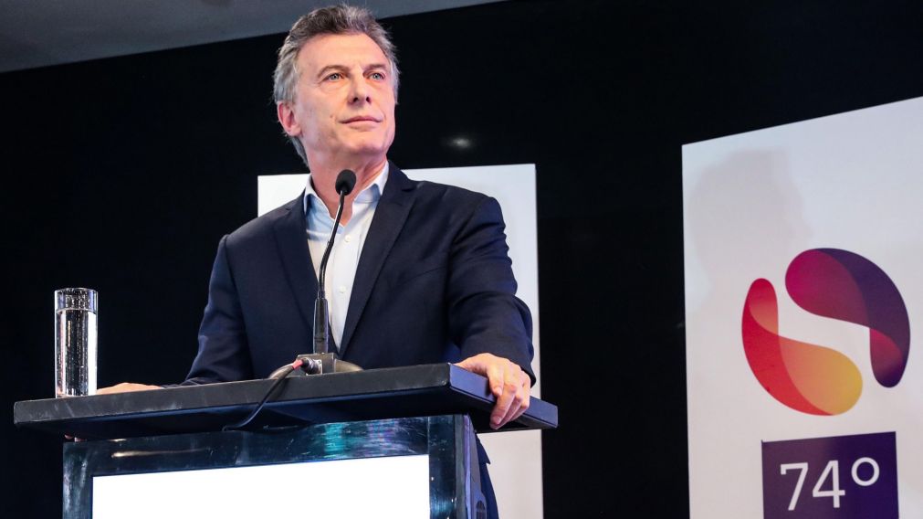 El mandatario dio su mensaje sobre el Estado del periodismo del pa�s (Presidencia).