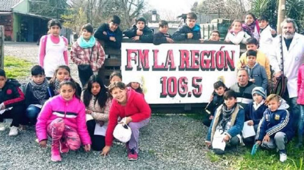 Los estudiantes son de la escuela n°27 de Alejandro Korn.