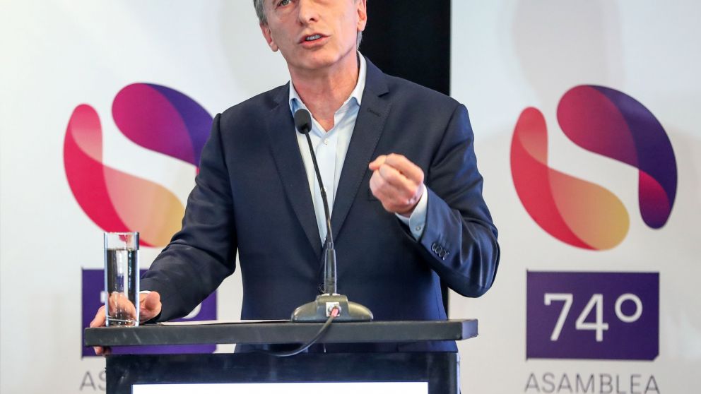 El jefe de Estado participó de la asamblea de la SIP.