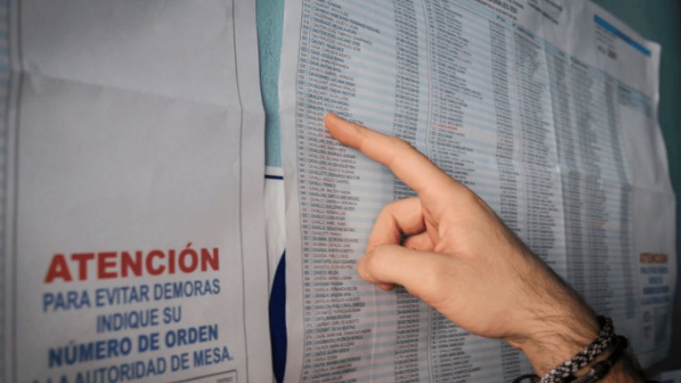 Cómo saber dónde voto en la provincia de Buenos Aires.