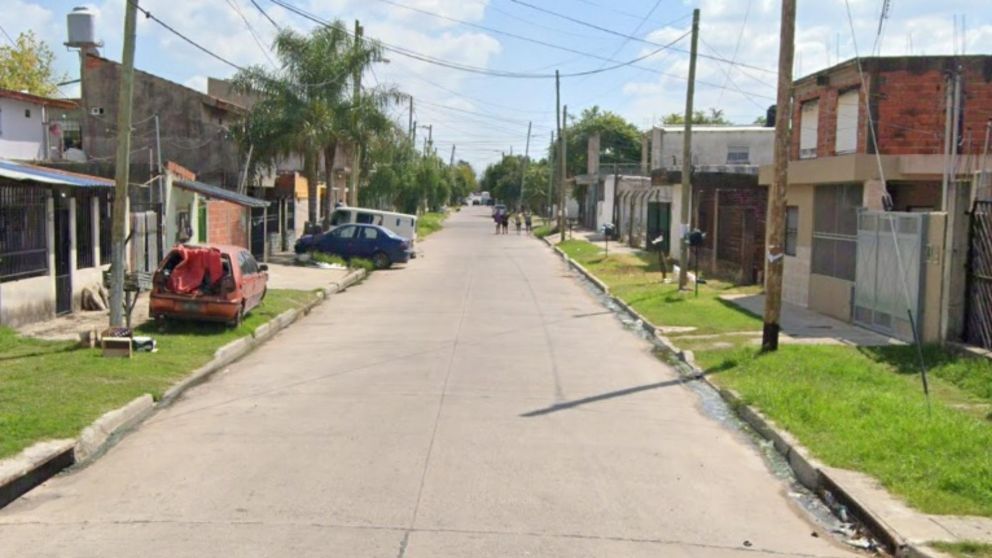 Acá, en este vecindario, se produjo el enfrentamiento armado.