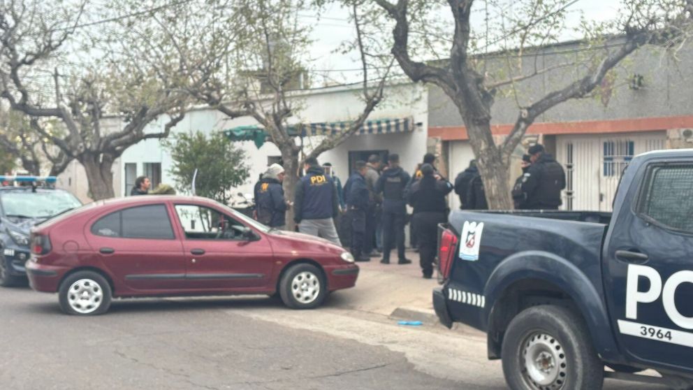 Domicilio donde se pegó el balazo el menor de edad en Mendoza.