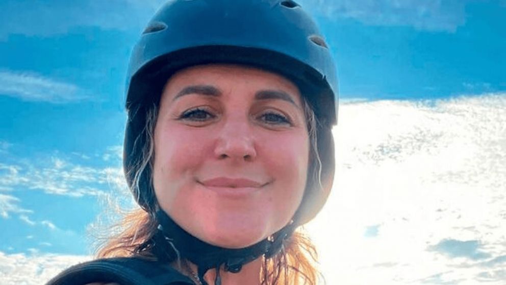 Una deportista quiso tomarse una selfie a 90 metros de altura y murió tras resbalarse y caer al vacío (Imagen redes sociales).