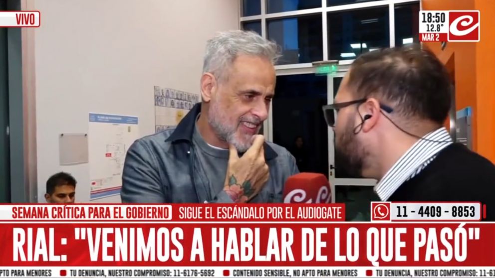 Jorge Rial participó de la charla en la Comisión de Libertad de Expresión de la Cámara baja.