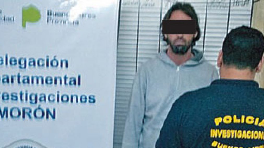 El despreciable hombre fue finalmente apresado.