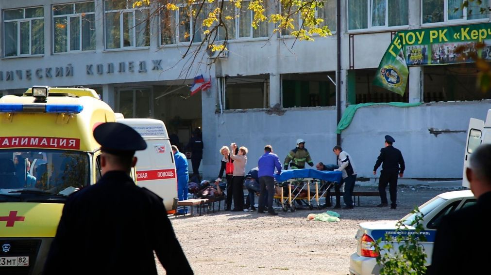 En esta escuela de Crimea se vivió una verdadera masacre. (EFE)