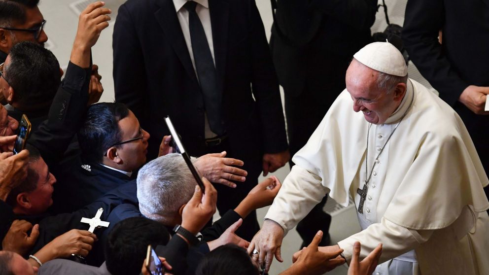 El Papa Francisco fue muy claro con su discurso (AP).