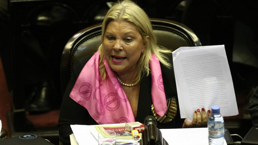 Elisa Carrió prometió presentar finalmente el juicio político.