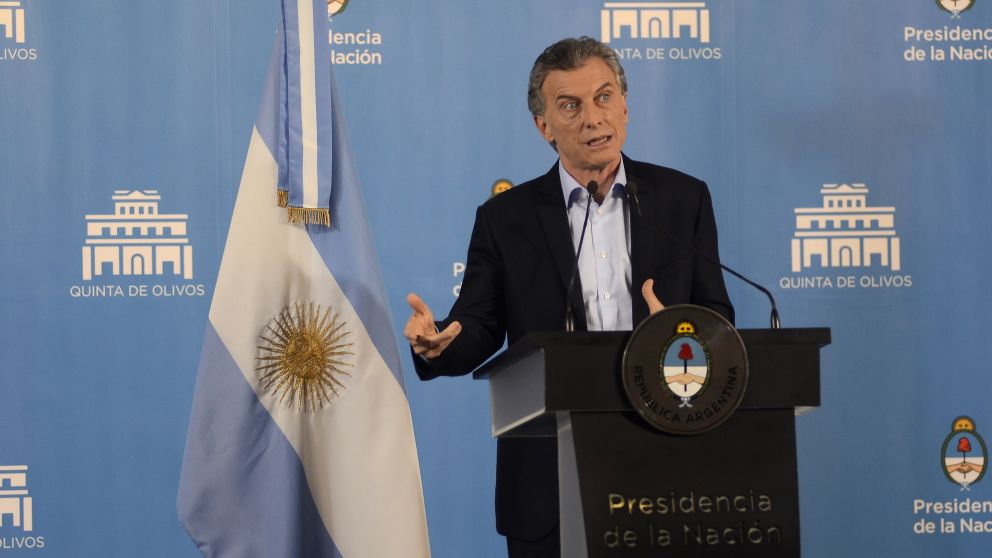 Macri realizará importantes anuncios desde Olivos.