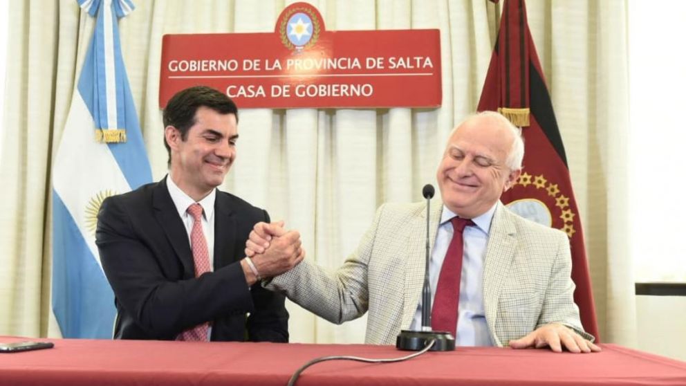 Urtubey, junto a Lifschitz.