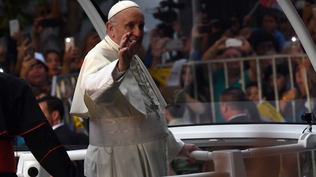 El Papa trae un mensaje firme y claro.