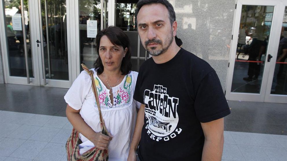  Mar�a Luj�n Rey y Paolo Menghini, padres de Lucas, el �ltimo joven rescatado sin vida.