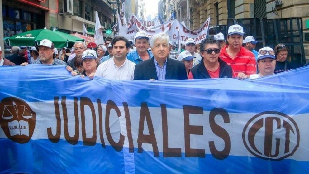 Piumato encabeza el sindicato de los Judiciales.