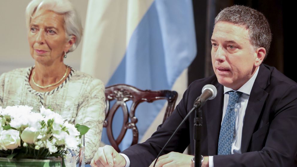 Lagarde y Dujovne, unidos por el mismo pensamiento.