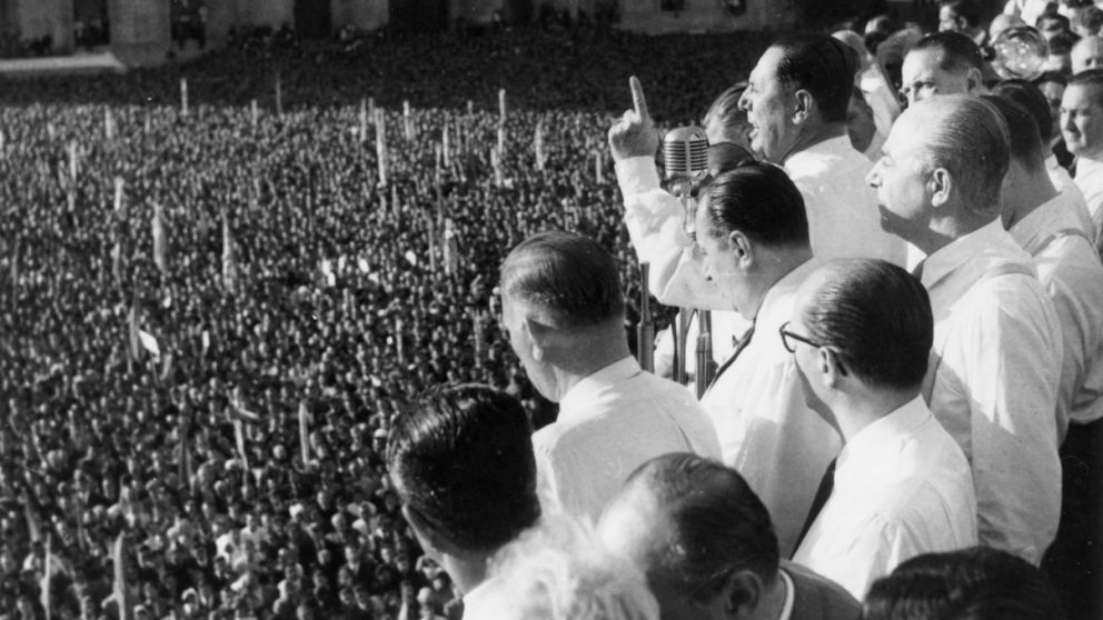 El líder del movimiento de los trabajadores, inolvidables