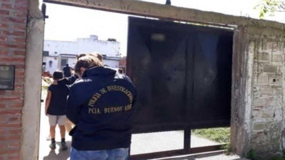 El lugar del trágico hecho.