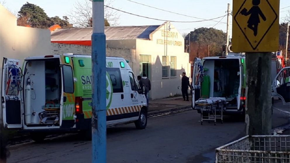 La Escuela Secundaria 36 y la Escuela Primaria 32 fueron siniestradas el pasado 27 de septiembre. (Gentileza conclusion.com.ar)