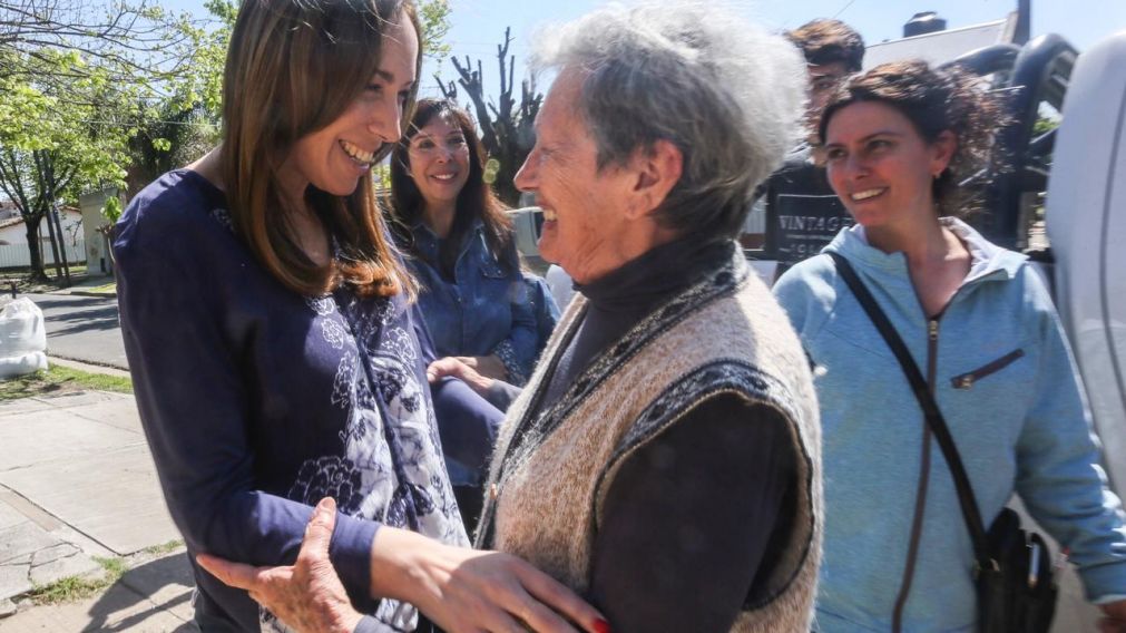 Vidal, junto a los vecinos (Gobernación).