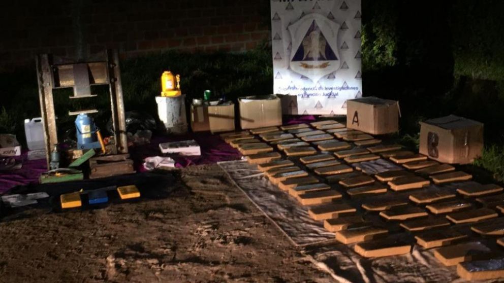 Esta es la droga incautada a la banda dedicada a su fabricación.