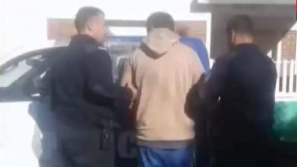 Se espera que el detenido declare en los tribunales de Mar del Plata. (Captura TV).