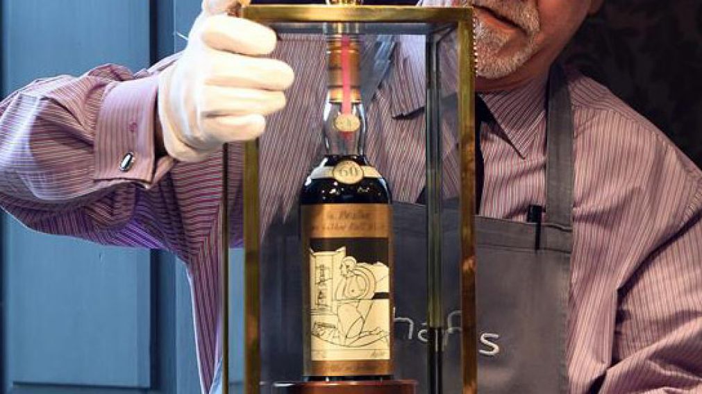 El whisky en cuesti�n, muy codiciado. 