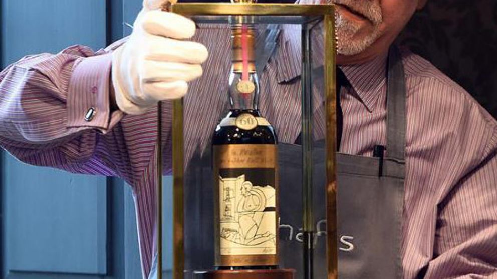 El whisky en cuestión, muy codiciado.