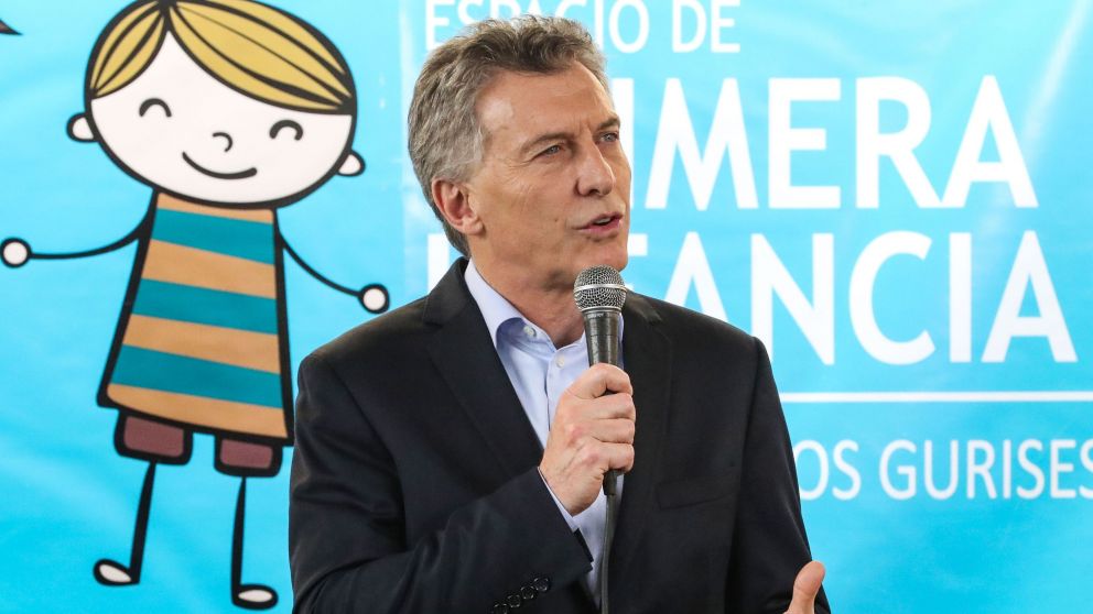 El presidente inauguró un Espacio de Primera Infancia (EPI) "La Casa de los Gurises"