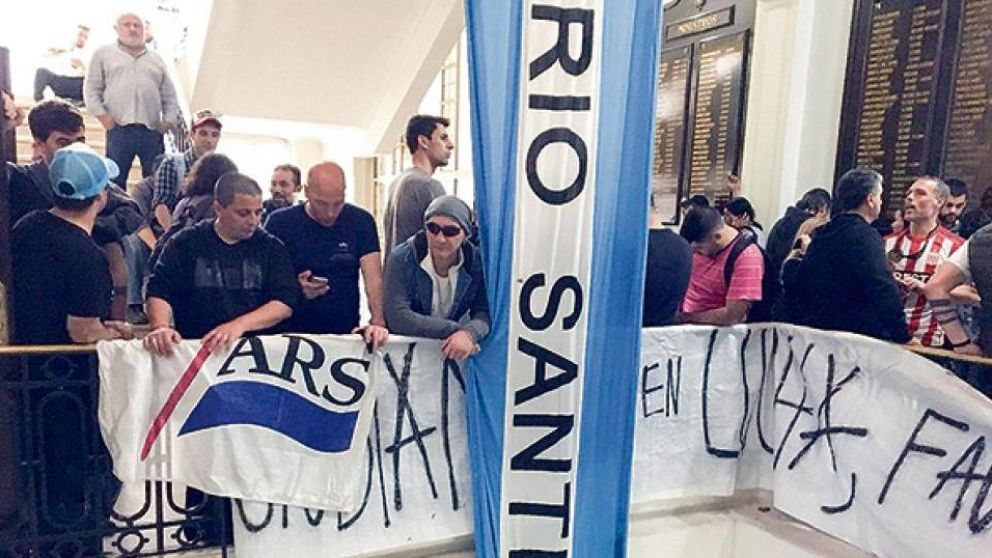 As� fue parte de la toma en el ministerio platense. (Imagen de archivo)