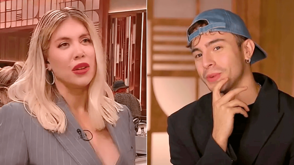 Rusherking protagonizó un momento incómodo en MasterChef luego de una pregunta de Wanda Nara sobre la China Suárez