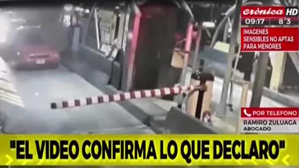 El abogado manifest� que el video coincide con la declaraci�n del prefecto.