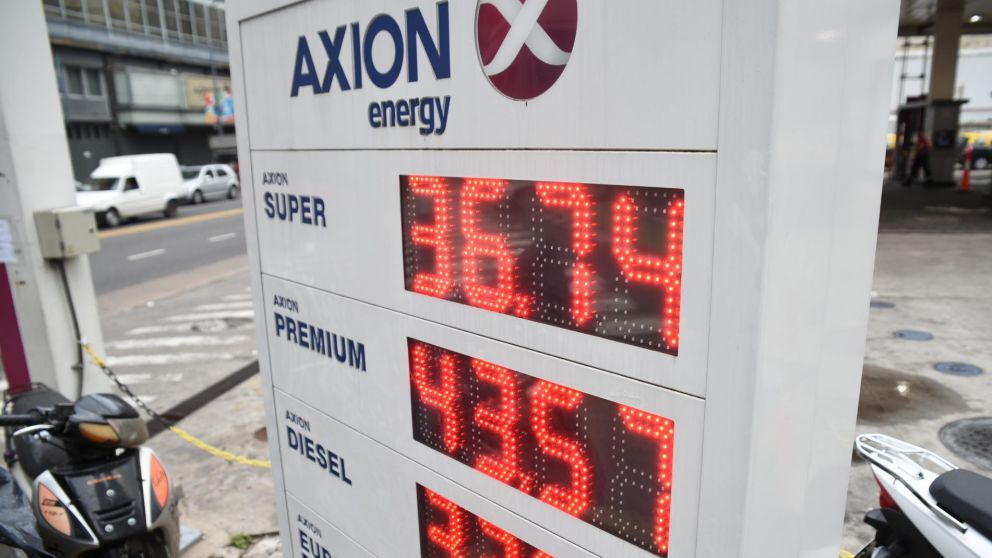 Los nuevos valores que se vieron este sábado en las estaciones de servicio de la Capital Federal.