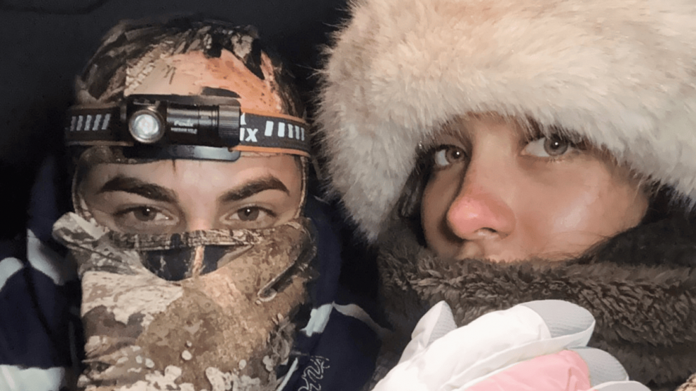 Maria Becerra y J Rei cumplieron su sueño en Finlandia bajo las auroras boreales