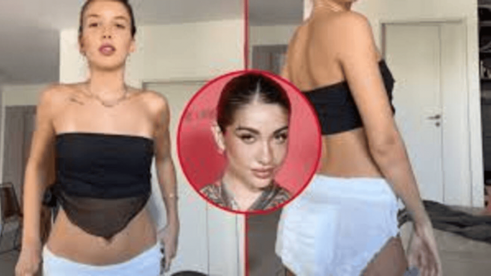 El recital de Maria Becerra, Un pañal y una confesión viral que explotó en redes: “No puedo estar tranquila en el concierto porque me meo”