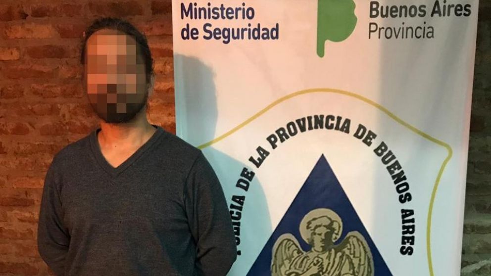 Detenido. El hombre fue atrapado por la D.D.I. Moreno-General Rodríguez.