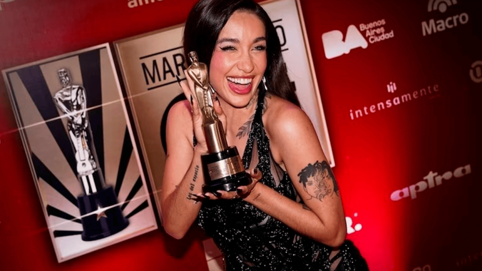 Maria Becerra diva de la alfombra roja en los Martín Fierro de Cine 2025: "Yo pedí audicionar para En el barro"