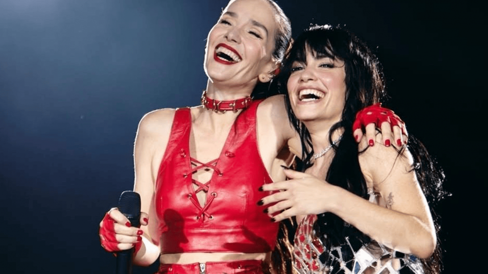 "Épico show": Natalia Oreiro sorprendió a Lali en Uruguay y juntas encendieron una noche histórica