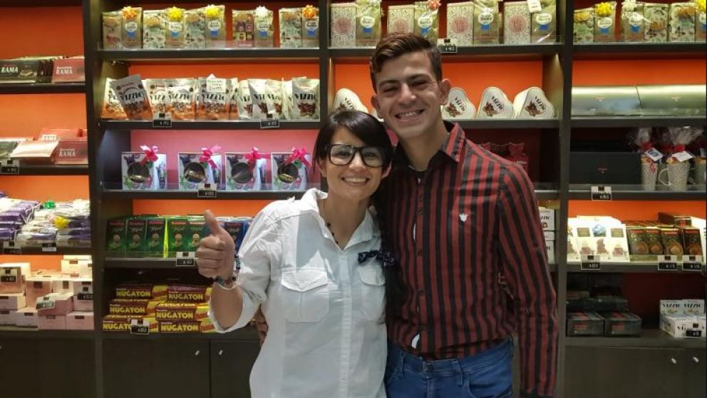 Duarte se encontró con Eugenia, "su angelito".