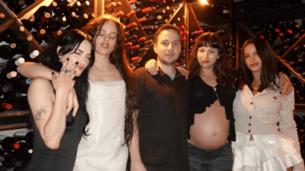 Emilia Mernes y Lali Espósito juntas cenando con Rosalía: la noche porteña que unió a tres íconos del pop