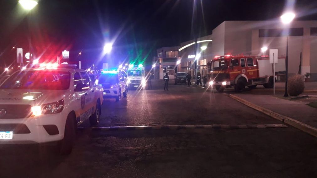 Realizaron una detonaci�n controlada. (Twitter)