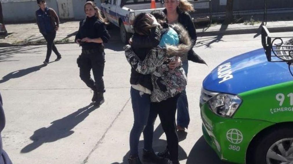 El reencuentro de Milagros con su mamá (@SassoGerman).