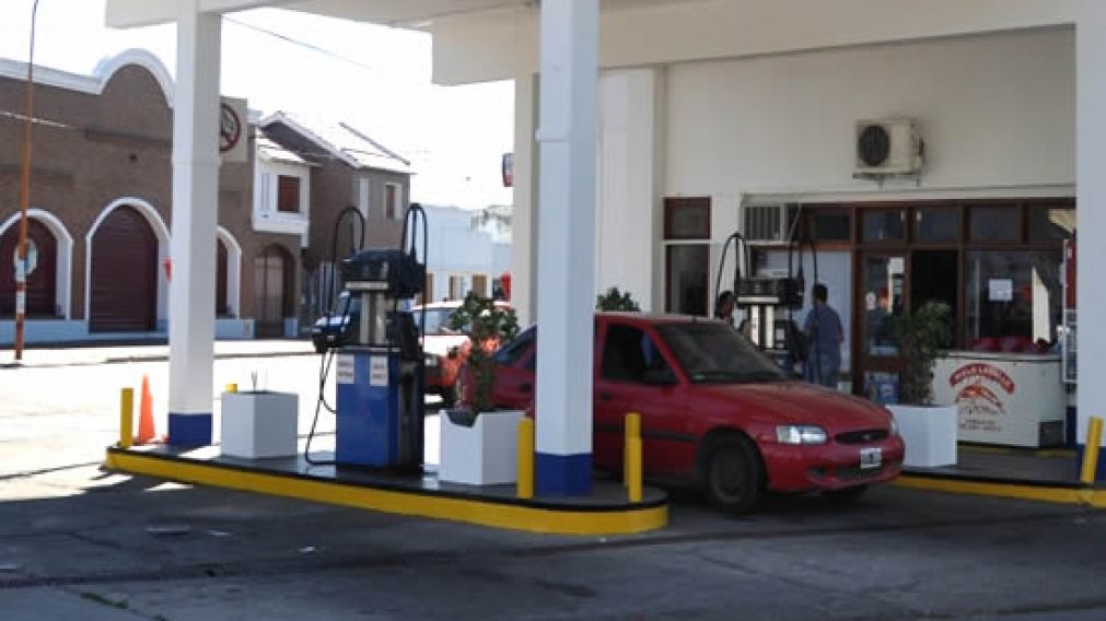 Las estaciones de servicio independientes, bajo protesta.