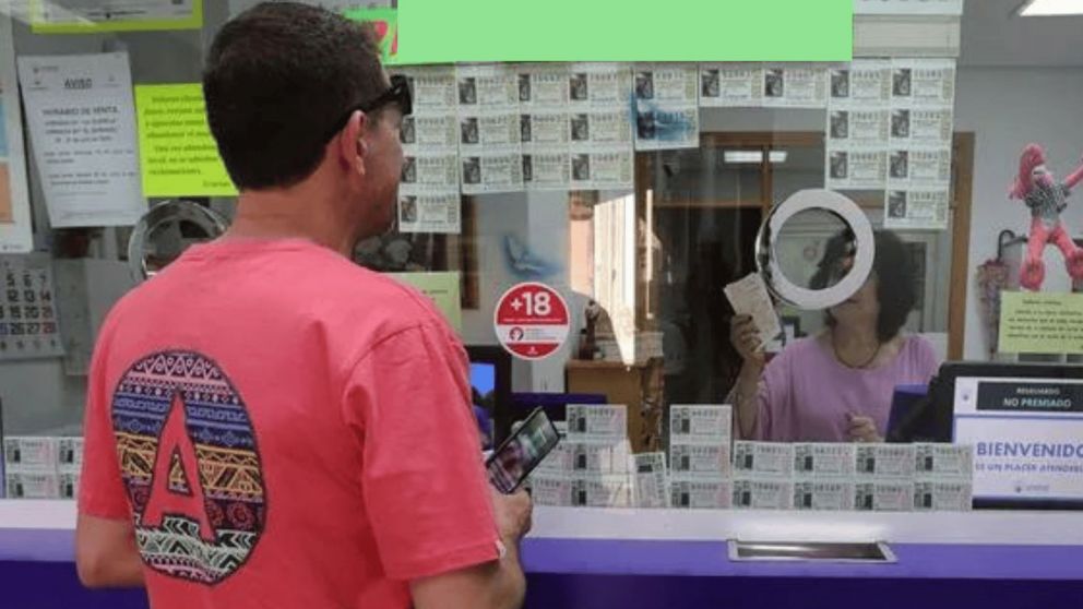 El hombre se confundi� de juego y gan� una fortuna.