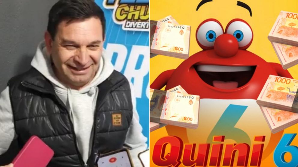 Un empleado público ganó el Quini 6 y reveló el secreto de su victoria: "Todos".
