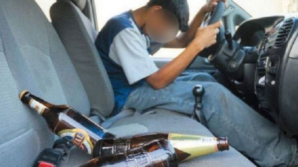 Conductor alcoholizado. Imagen ilustrativa